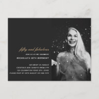 Black Gold 50 and Fabulous Art Deco Photo 50th