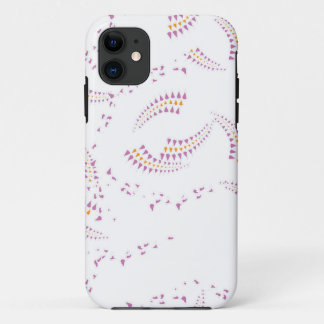 Black Gold Abstract Seamless Pattern iPhone 11 Case
