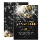 Black Gold Adult 50th Birthday Party