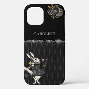 Black Gold Alice in Wonderland  Case-Mate iPhone Case