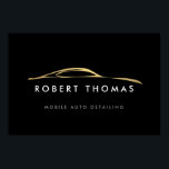 Black/Gold Auto Detail/Repair Logo Download Poster<br><div class="desc">Rev up your brand's style with our stunning sportscar motif logo available as a poster print, AND now available for instant download! If you've fallen in love with this sleek and dynamic design on one of our products, it's time to take your branding to the next level. With our downloadable...</div>
