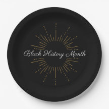 Black & Gold Black History Month