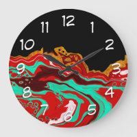 Black, Gold, Burgundy, Marble Art