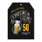 Black Gold Cheers And Beers Any Age Birthday