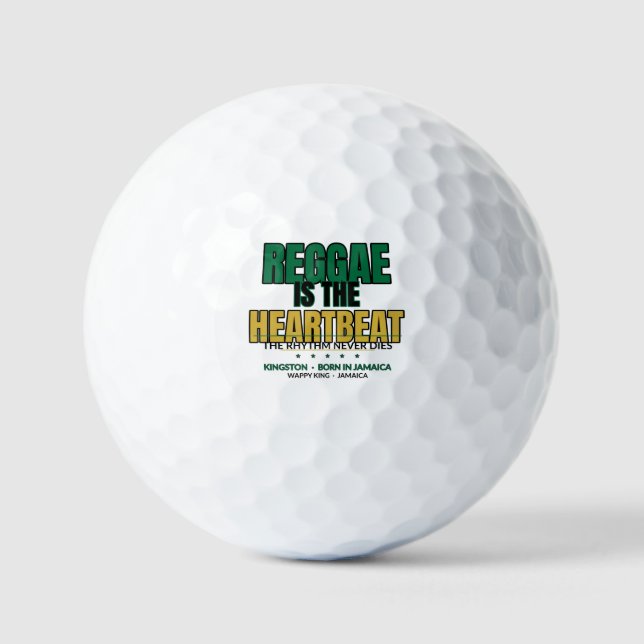 Black Gold Collection Golf Balls (Front)