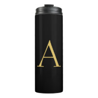 Black Gold Colour Monogram Professional