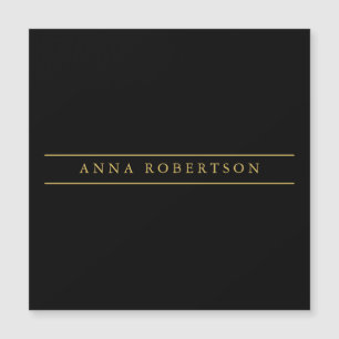 Black Gold Colours Professional Chic Minimalist