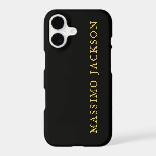 Black Gold Colours Professional Trendy Minimalist
