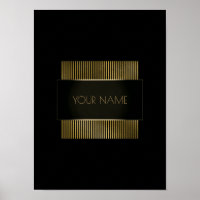 Black Gold Conceptual Minimal Name Geometry