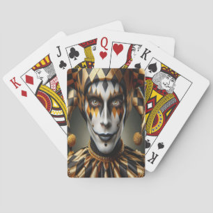 Black Gold Diamond Joker Classic Playing Cards 2