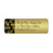 Black, Gold Floral Return Address Label