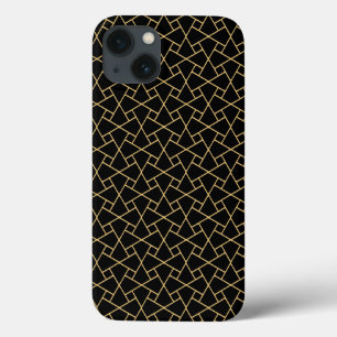 Black, Gold Islamic Pattern: iPad Case-Mate Case