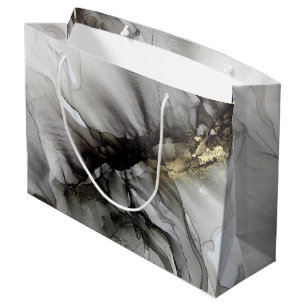 Black Gold Large Gift Bag