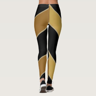 Black Gold Leggings
