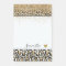 Black Gold Leopard Print Sparkle