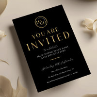 Black & Gold Logo Corporate Business Event