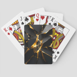 Black Gold Luxe Playing Cards
