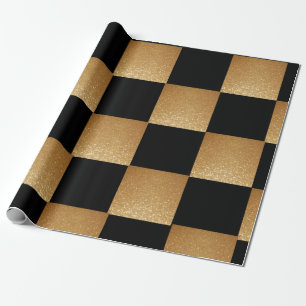 Black & Gold luxury 2022 Wrapping Paper