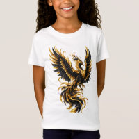 Black & Gold Phoenix – Luxury Rebirth & Power