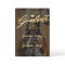 Black gold photo overlay elegant script graduation