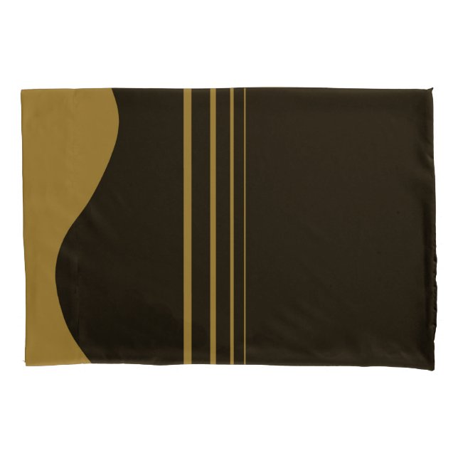 Black Gold Pillowcase (Front)