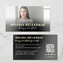Black Gold QR Code Script Luxury Real Estate