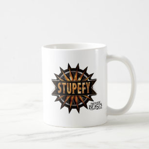 Black & Gold Stupefy Spell Graphic Coffee Mug