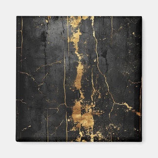 Black Gold Vintage  Magnet