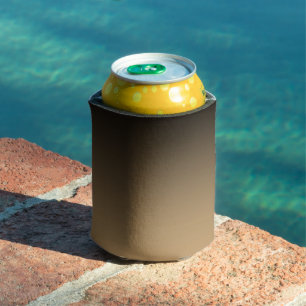 Black Golden Ombre Can Cooler