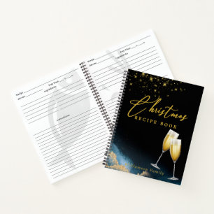 Black Golden   Sparkling Christmas Recipe Book