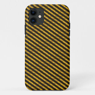 Black & Golden Stripes iPhone 11 Case