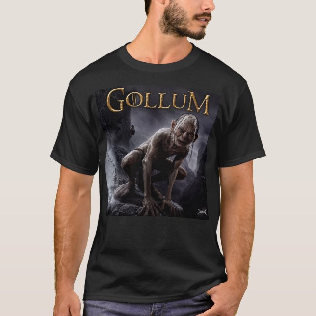 Black Gollum 2 T-Shirt (Front)
