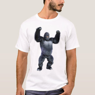 Black Gorilla Ape T-Shirt