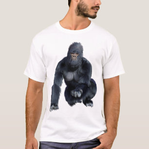 Black Gorilla Ape T-Shirt