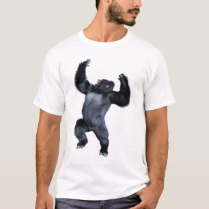 Black Gorilla Ape T-Shirt
