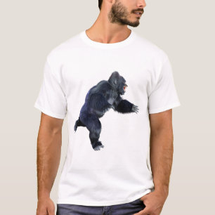 Black Gorilla Ape T-Shirt