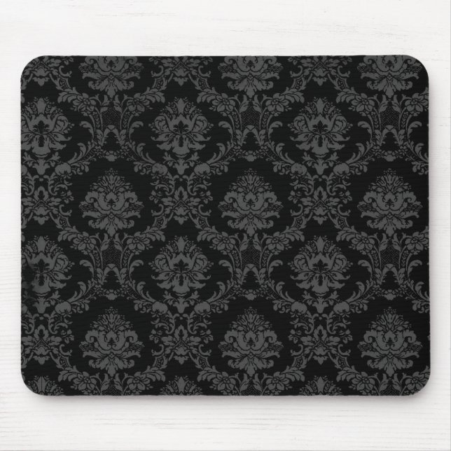 Black Gothic Mouse Pad (Front)