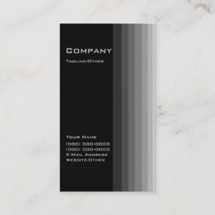 Black Gradient Business Card