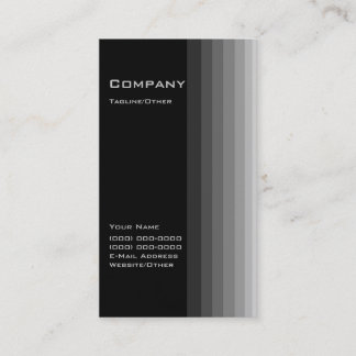Black Gradient Business Card