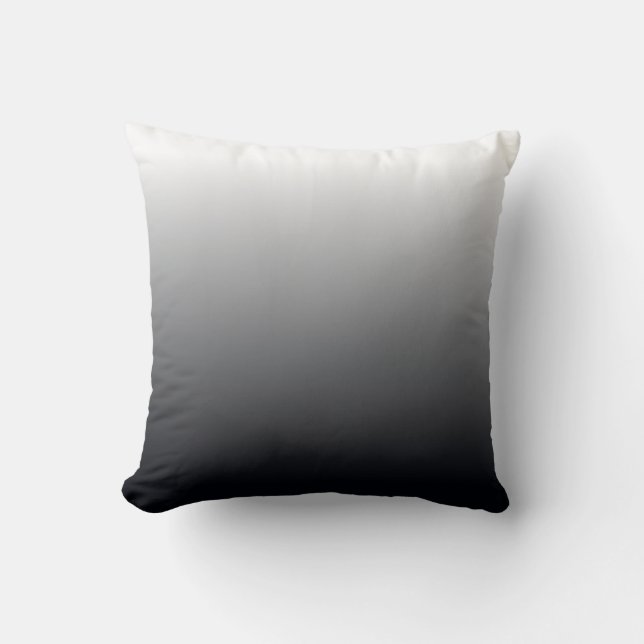 Black Gradient Cushion (Front)