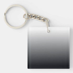 Black Gradient Key Ring