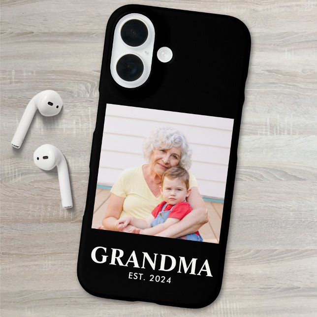 Black Grandma Established Bold Photo Case-Mate iPhone Case (Creator Uploaded)