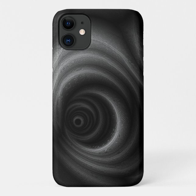 Black Gravity Case-Mate iPhone Case (Back)