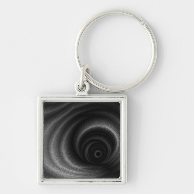 Black Gravity Key Ring (Front)