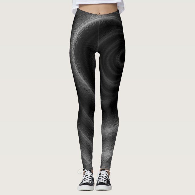 Black Gravity Leggings (Front)