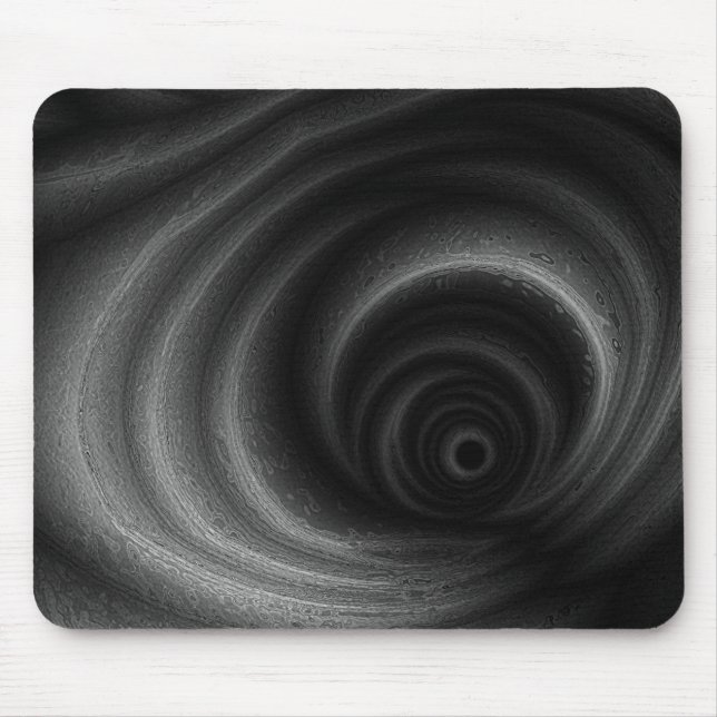Black Gravity Mouse Mat (Front)