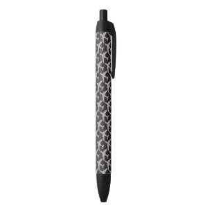 Black Gray Plane Airplanes Pilot Plane Aviation Ink Pen