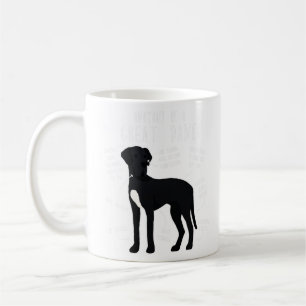 Black Great Dane Dog Anatomy  Coffee Mug