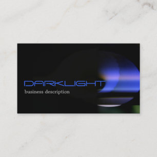 Black-Green-Blue Abstract Modern Generic Business Card