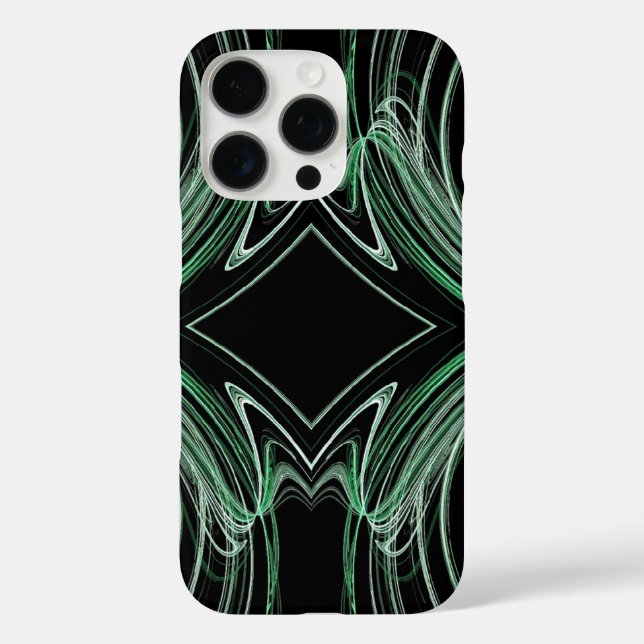 Black & Green  Fractal-adjusts for all cases (Back)